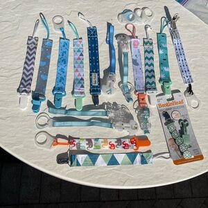 Assorted 17 pieces Baby Pacifier Clips